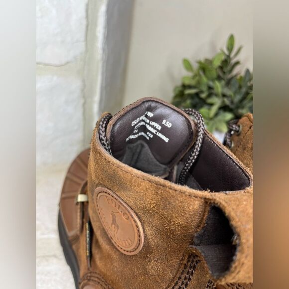 Polo Ralph Lauren Oslo High Waterproof Leather-Suede Boot 9.5 - Picture 4 of 10